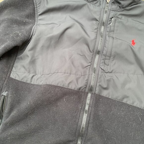 Polo Ralph Lauren Polartec Jacket XL Black - Picture 4 of 6